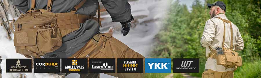 Ceinture Tactique Helikon Helikon - Ceinture Équipement Tactique Modulaire Foxtrot MK2 Belt Rig